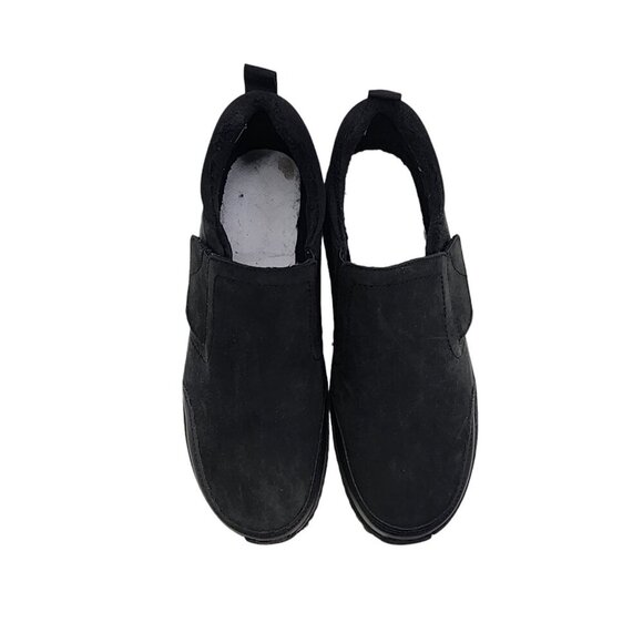 Aetrex Tyra Black Women's Slip On Slip REsistant Shoes Size 9/9.5 Needs Insoles - Picture 3 of 13